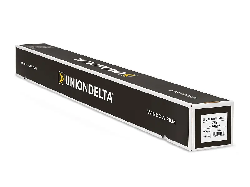 Новинка ассортимента UNIONDELTA® – серия тонировочных пленок DELTAFILM® NDX BLACK